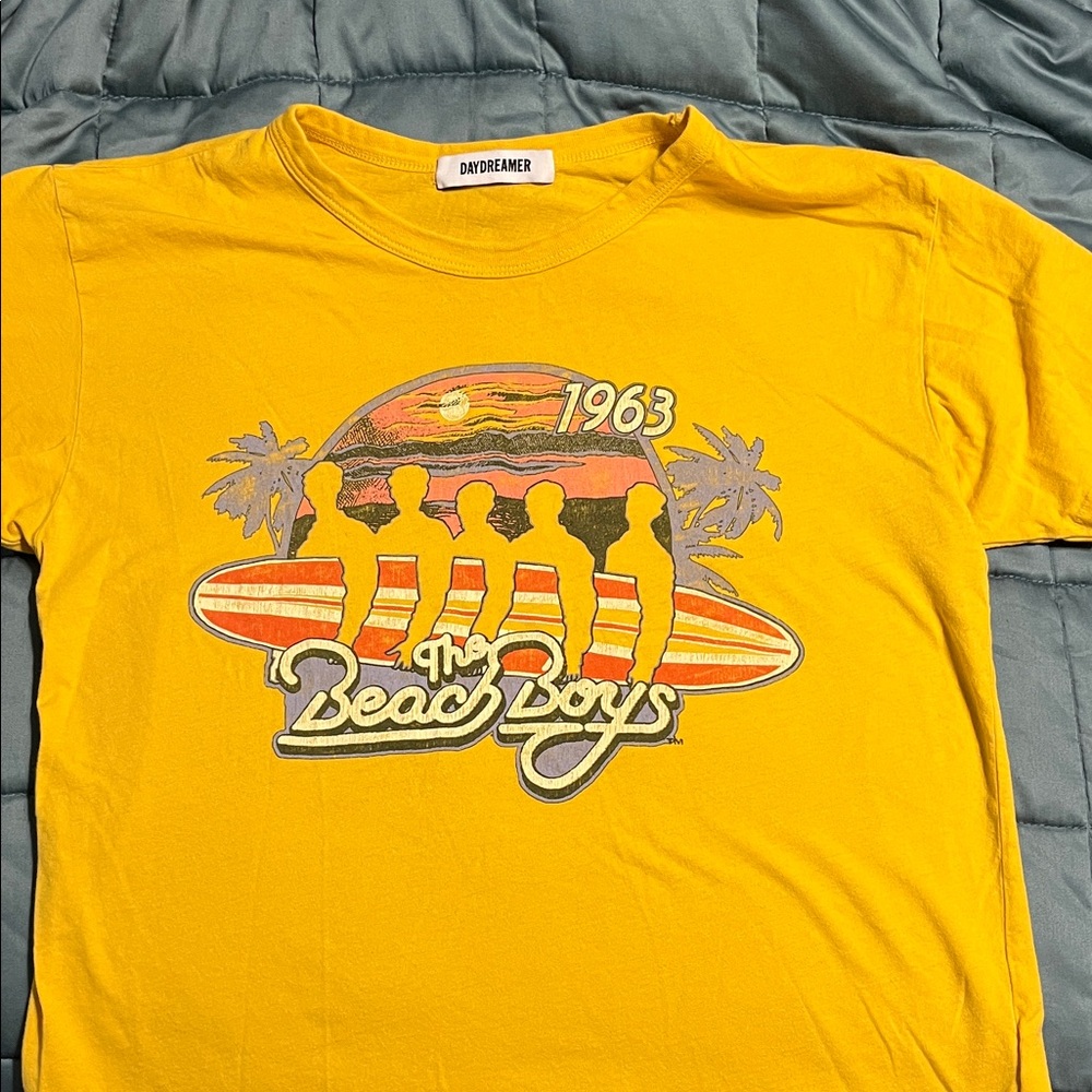 Daydreamer Yellow Beach Boys Graphic Tee